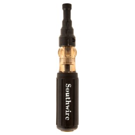 Southwire SDCFR Conduit Fitting Reaming Screwdriver; Heavy Duty; Dual Function; Multi Use Detachable Head; Compatible with Drill; Cushion Grip Handles for Comfort