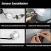 TOTMOX Car Reverse Parking Radar System 8 Reversing Sensors Kit
