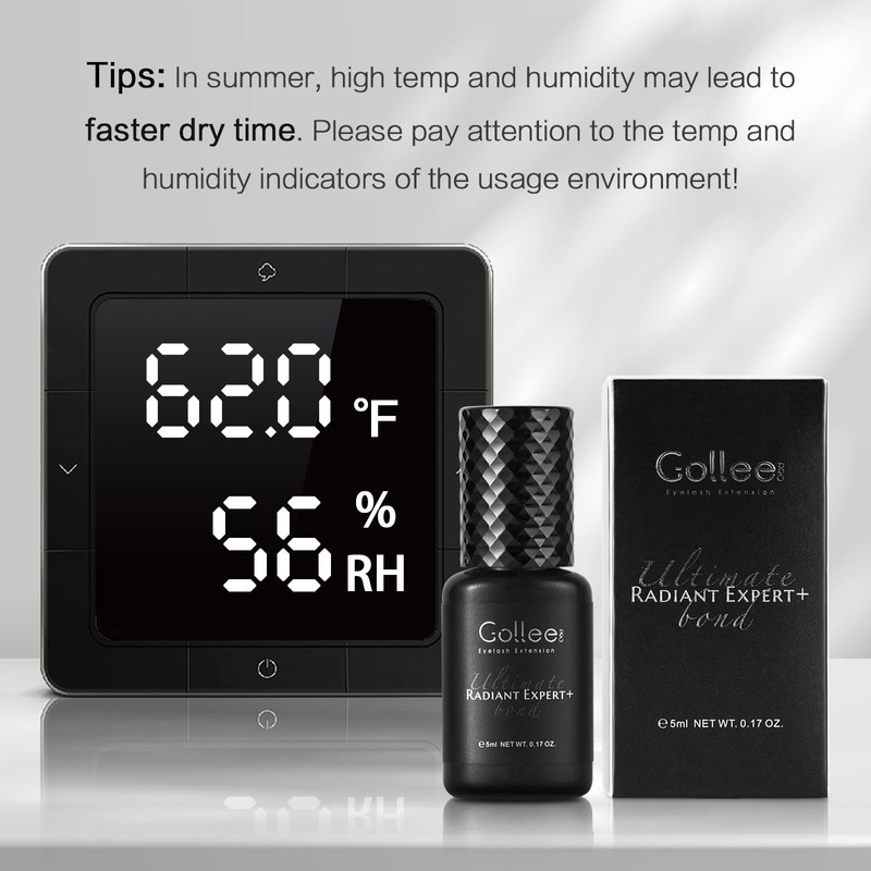 Eyelash Extension Glue - 0.5 Sec Fast Drying, 8 Week