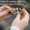 BePuzzled | Quartet Hanayama Metal Brainteaser Puzzle Mensa Rated Level
