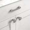 Asidrama 10 Pack Brushed Satin Nickel Kitchen Cabinet Knobs Square