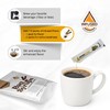 Single Serving Hazelnut Syrup Packets for Coffee and Cocktails -