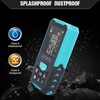 Laser Measure 0.05‑100m 2.4 Inch LCD Backlit Screen IP54 Waterproof
