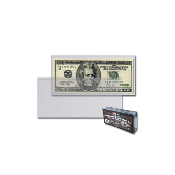 BCW Deluxe Regular Bill Currency Holders