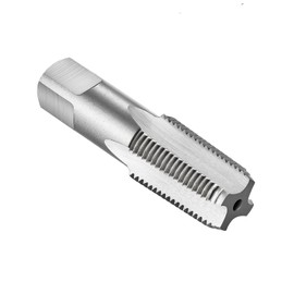 llave de tubo NPT de 1/2"-14 de mecanizado de rosca de tubo NPT, acero de alta velocidad (HSS) 1/2 de rosca de tubo cónico DRINYOUNG