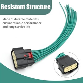 UOIENRT 645-181 Headlamp Wiring Harness Replacement for Ford EcoSport 2018 2019 Replacement for Edge 2015 2016 2017 Replacement for Lincoln Aviator 2020