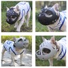 Dog Muzzle for Short Snout Dogs Breathable Holes Prevent Biting