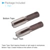 CoCud Hand Threading Taps, M20 x 2.5 Thread, Metric Alloy