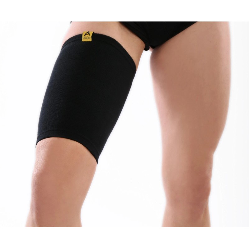 AGON Thigh Compression Sleeve Brace Support Compression Recovery Thighs Wrap