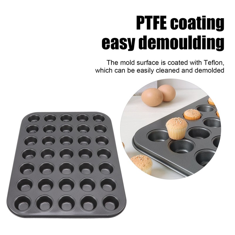 Nonstick Mini Cupcake Muffin Pans Carbon Steel Kitchen Baking Pans