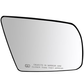 FINDAUTO Side View Mirror Glass Fit For 2008-2017 For Toyota Sequoia, 2007-2020 For Toyota Tundra OE:87903-0C020 PL:TO1325107 Passenger Side