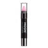Moon Glow, Neon-UV-Lackstift-Körperkreide für Gesicht und Körper (Pastellrosa, 1 Stück)