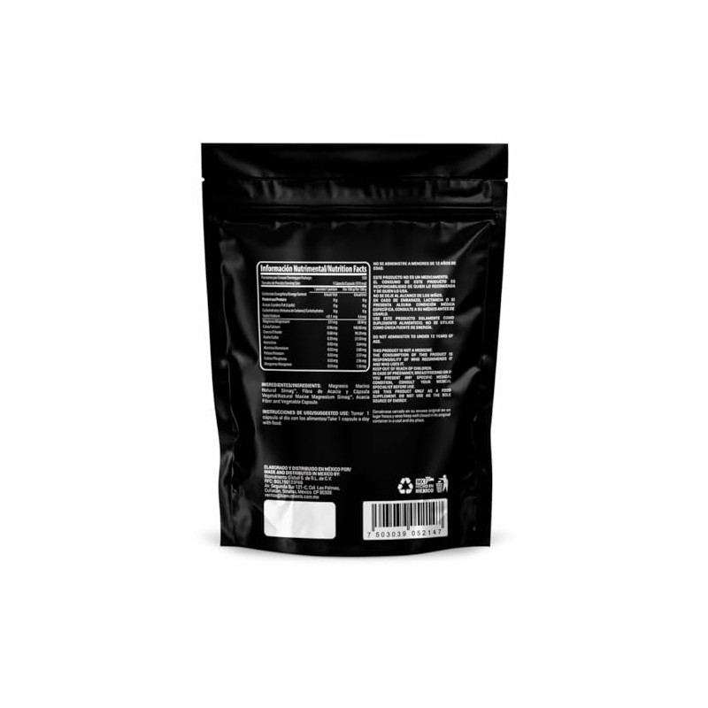 Keto Authority Magnesio Marino Natural extrado del mar mediterrneo 120