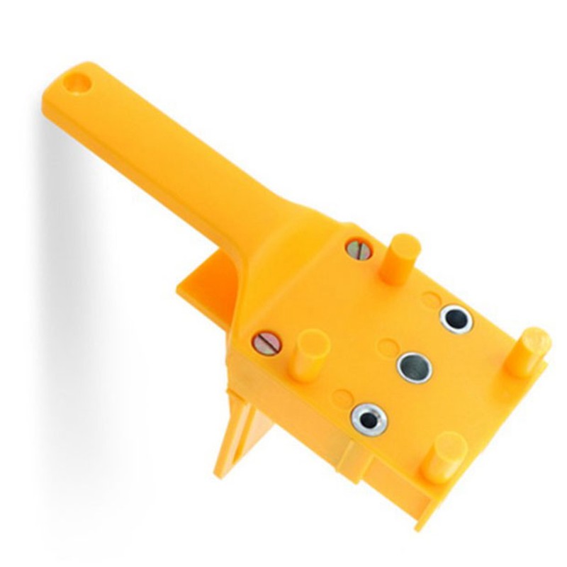 44Pcs Dowel Jig Handheld Dowelling Hole Drilling Guide Tool 6mm