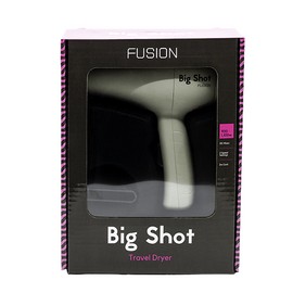 Fusion Big Shot Travel Kool Grey Dryer 1100 watts