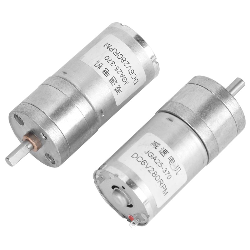 2 Pcs Enhanced Control Optionsdc Gear Motor, Gear Motor with