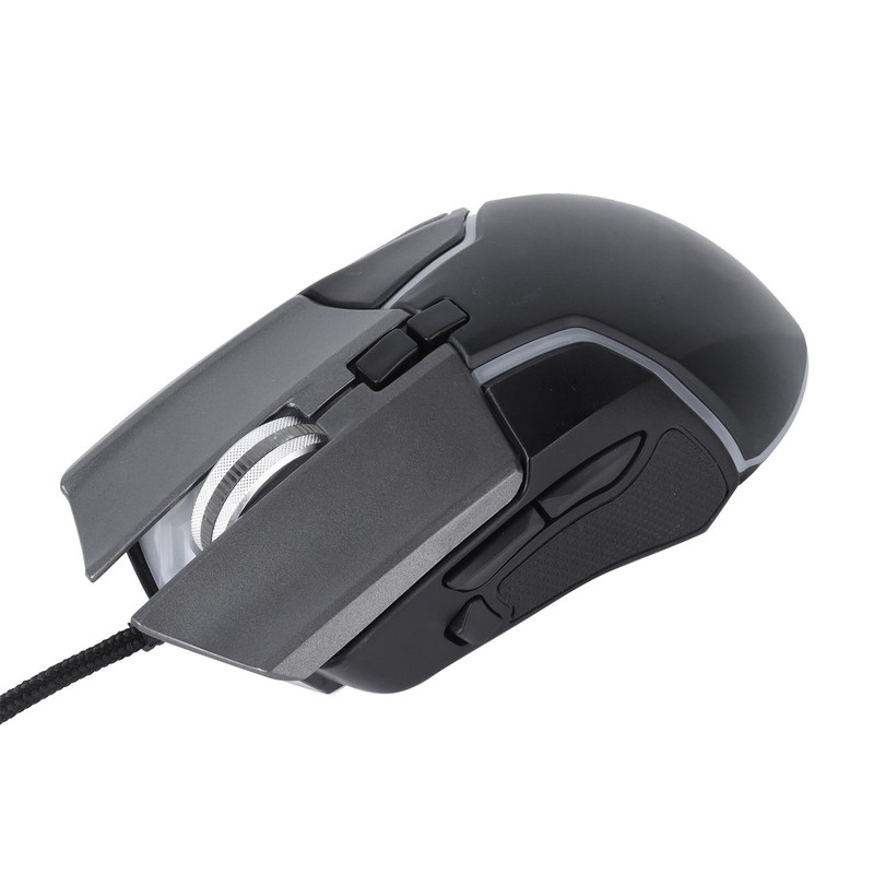 Gaming Mouse Adjustable DPI Mechanical Ergonomic RGB Lighting Wired Mice