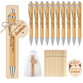 Thank You Ballpoint Pens, Pack of 20 Thank You Ballpoint Pens, Thank You Gifts, Small Gifts for Colleagues, Retractable Ballpoint Pens for Colleagues, Teachers, Friends, Teachers, Classmates