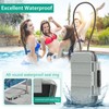 ORIA Portable Safe with Number Code, Security Box, Outdoor Security