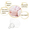 Finever Nipple Shield Contact Nippleshield for Breastfeeding with Latch Difficulties