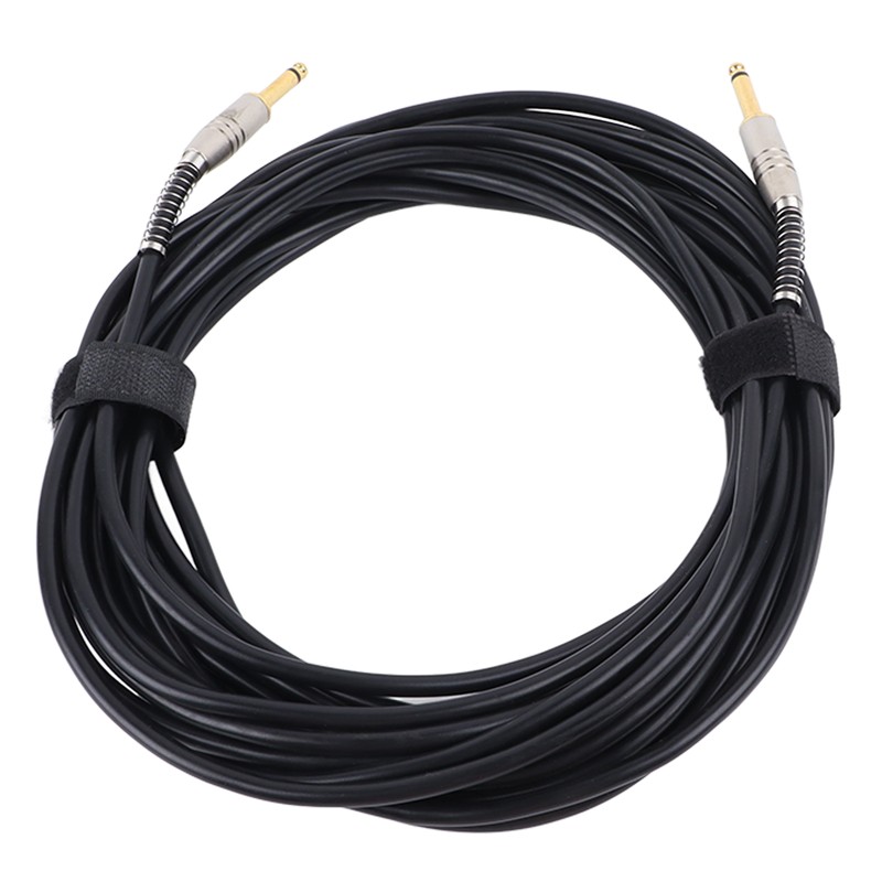 6.35mm Instrument Cable Noise Reduction Audio Device Connection Cable for