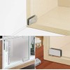 Alamic Glass Door Pivot Hinge for Free Swinging Glass Doors,
