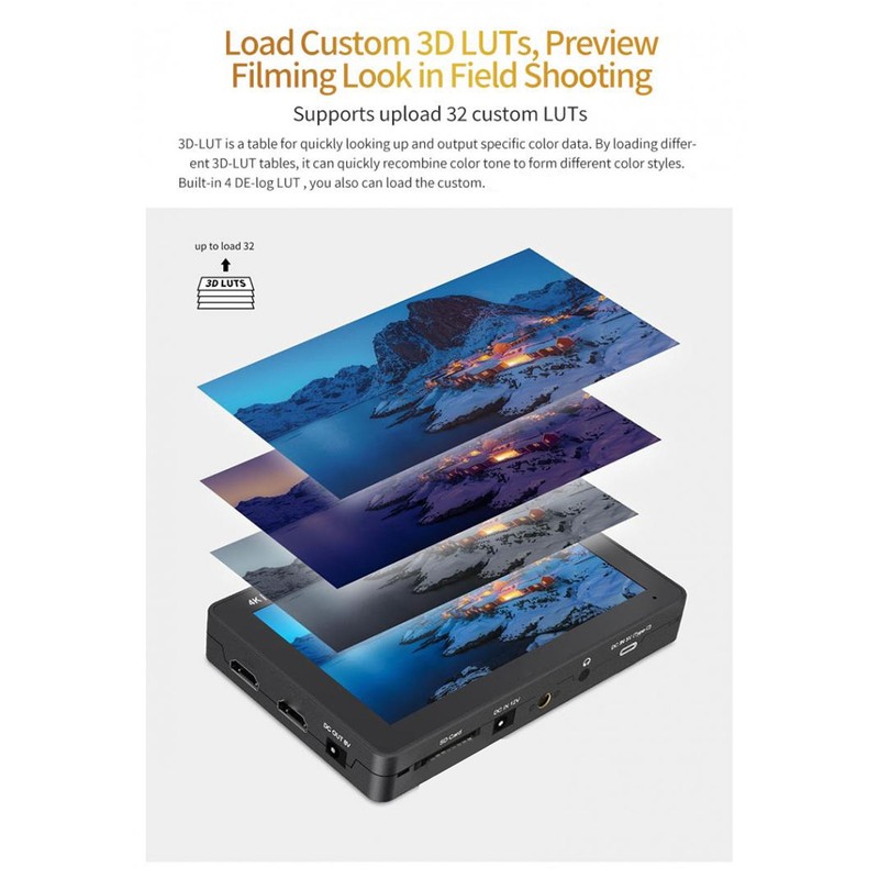 F6 PLUSX 5.5 Inch Camera Field Display 1600nit IPS FHD
