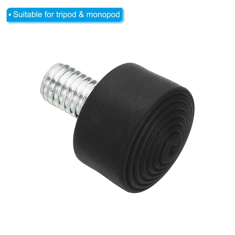 PATIKIL Universal M8 x 1.1" Rubber Tripod Feet, 3 Pack