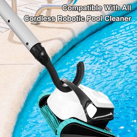 Dunkive Hook for Robotic Pool Cleaner, Pool Hooks for Poles for Use In All Robotic Pool Vacuum Cleaner Including Cordless, Above Ground and Underwater, Suitable for Telescopic Poles