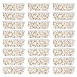 MAGICLULU 50 Vasos De Papel Desechables Con Forma De Para Magdalenas, Muffins, Pan Y Tartas Pequeñas, Revestimientos Antigrasa Para Hornear Y Servir Postres