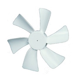 Ventmate 65491 White 6" Replacement Ventline Fan Blade with 0.094" Round Bore