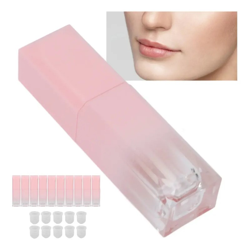 Envases De Brillo Labial, 10 Unidades, Tubos Vacíos De 6