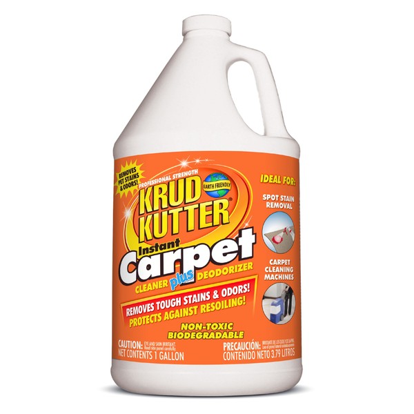 KRUD KUTTER CR01/2 Carpet Cleaner/Stain Remover, 1-Gallon