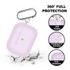 Funda compatible con Airpods Pro, funda de silicona suave con