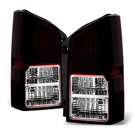 ACANII - For Blk Tinted 2005-2012 Nissan Pathfinder Tail Lights Brake Lamps Pair Left+Right 05-12