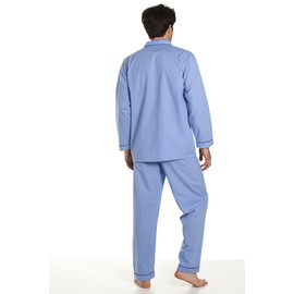 Haigman Gents Poly Cotton Pyjamas 7490 Blue M