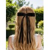 4pcs Ribbon Bowknot Hair Clips for Women with Long Tails,