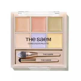 The Saem 더샘 커버 보송 멀티 컨실러 팔레트 01 커버앤코렉트 The Saem Cover Soft Multi Concealer Palette 01 Cover & Correct