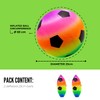 MAGIC SELECT 2 x PVC Toy Balls for Kids, Inflatable