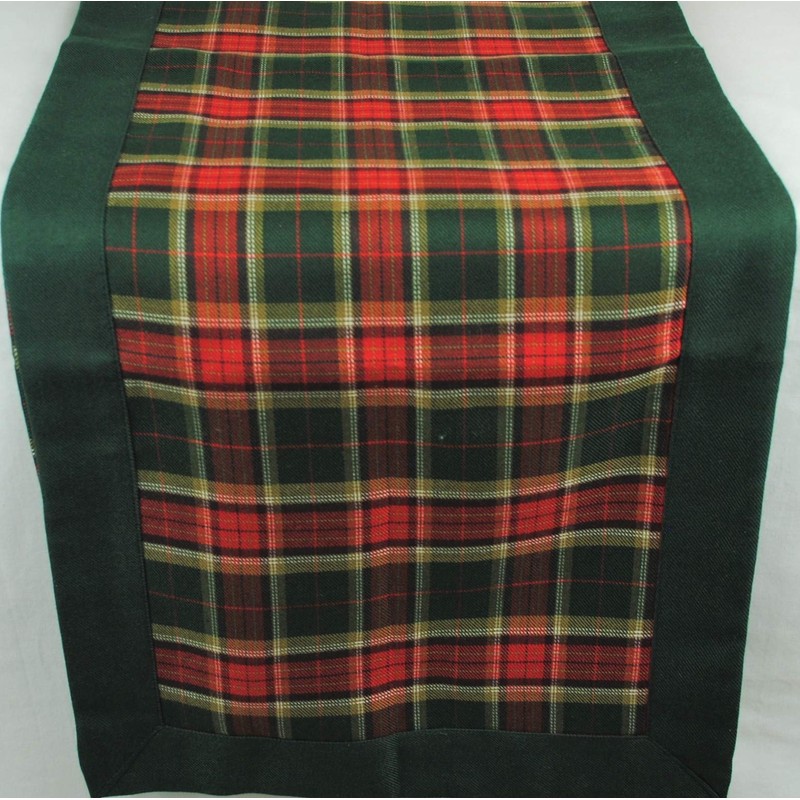 Justina Claire Table Runner in an Argyll Design. (14x36)