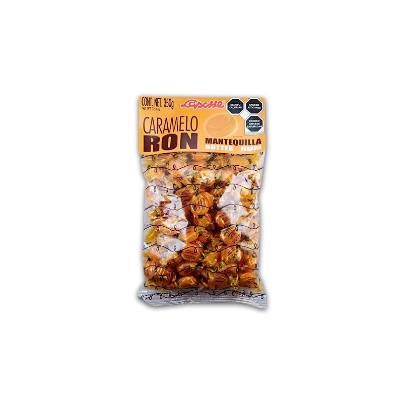 Laposse bolsa de 350 gramos dulce (Caramelo ron mantequilla)