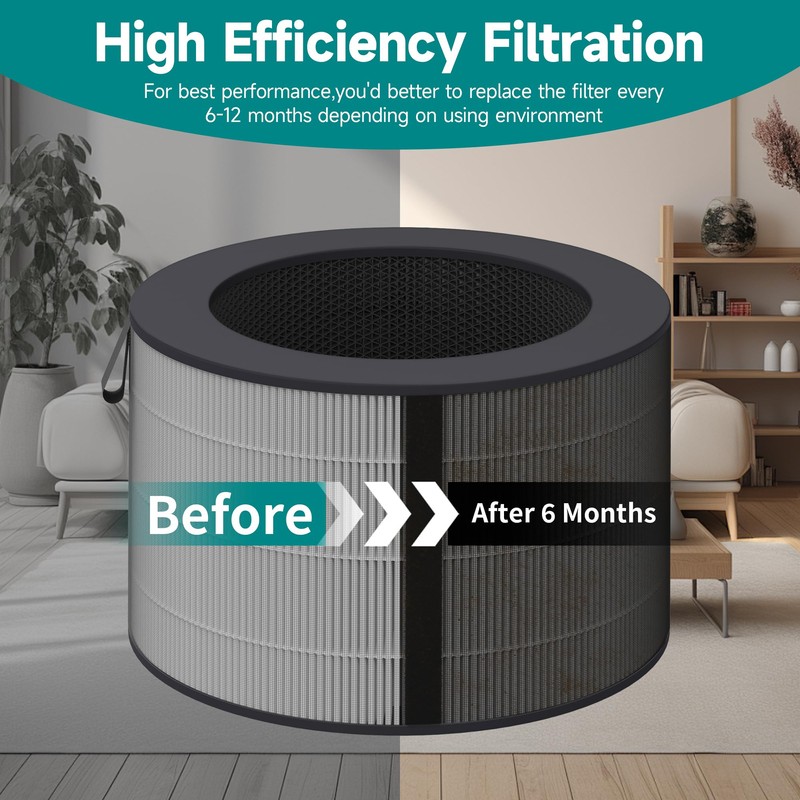 PuriCare 360 Filter Compatible with LG PuriCare 360 Purifier, AS560DWR0