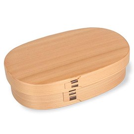Kurihisa Lunch Box, Oval Shape, Large