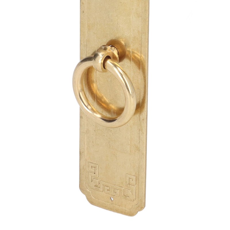 Cabinet Door Handle Chinese Furniture Antique Pattern Pure Copper Cabinet