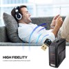 USB Bluetooth 5.0 Adapter Dongle,Wireless Bluetooth Transmitter Receiver for PC