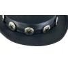 Handmade ROCK STAR SLASH GUITAR COSTUME TOP HAT CONCHO STEEL