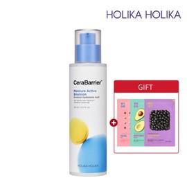 Holika Holika 마스크팩3매 랜덤증정 세라베리어 모이스처 액티브 에멀젼 Cerabarrier Moisture Active Emulsion + 3 Random Mask Packs