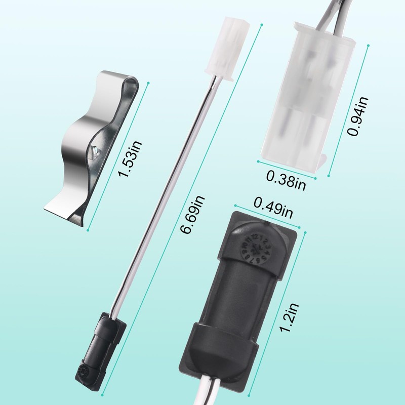 Txdiyifu 629409 Rv Refrigerator Sensor for Norcold Thermistor Replacement, Kit