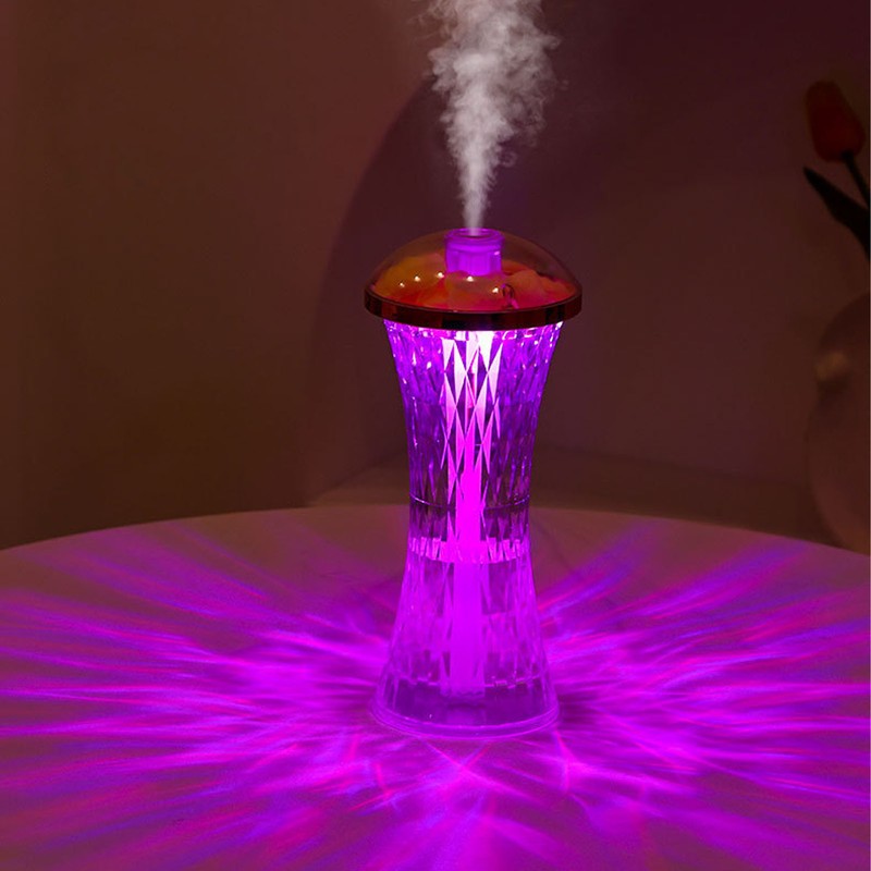 Ambient Light Humidifier Professional Quiet Colorful Lighting USB Desktop Humidifier