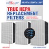 LifeSupplyUSA Complete Replacement Filter Set (1 True HEPA Air Cleaner Replacement Filter + 4 Carbon Filters) Compatible with Winix 115115 Air Purifiers (3-Pack)